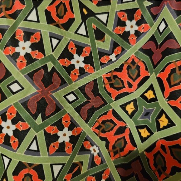 SWIMSUITS FOR ALL Flyaway Tankini Top Geometric Adjustable - Size 12 - Picture 8 of 10